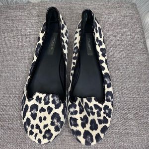 Ann Taylor Leopard flats